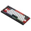 Tastatura gaming mecanica Bluetooth cu si fara fir Redragon Magic-Wand Mini PRO iluminare RGB taste albe negre si rosii
