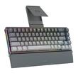 Tastatura gaming mecanica Bluetooth cu si fara fir Redragon Shaco PRO gri iluminare RGB