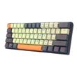 Tastatura gaming mecanica Bluetooth cu fir si wireless Redragon Caraxes Pro neagra iluminare RGB switch-uri rosii