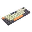 Tastatura gaming mecanica Bluetooth cu fir si wireless Redragon Caraxes Pro neagra iluminare RGB switch-uri rosii