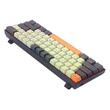 Tastatura gaming mecanica Bluetooth cu fir si wireless Redragon Caraxes Pro neagra iluminare RGB switch-uri rosii