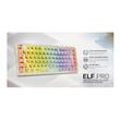Tastatura gaming mecanica Bluetooth cu si fara fir Redragon Elf PRO transparenta iluminare RGB