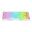 Tastatura gaming mecanica Bluetooth cu si fara fir Redragon Elf PRO transparenta iluminare RGB