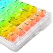 Tastatura gaming mecanica Bluetooth cu si fara fir Redragon Elf PRO transparenta iluminare RGB