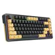 Tastatura gaming mecanica Redragon Elf PBT neagra iluminare RGB switch-uri aurii