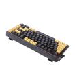 Tastatura gaming mecanica Redragon Elf PBT neagra iluminare RGB switch-uri aurii