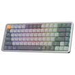 Tastatura gaming mecanica Bluetooth cu fir si wireless Redragon Azure gri iluminare RGB switch-uri rosii