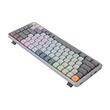 Tastatura gaming mecanica Bluetooth cu fir si wireless Redragon Azure gri iluminare RGB switch-uri rosii