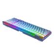 Tastatura gaming mecanica Bluetooth cu fir si wireless Redragon Garen Pro albastra iluminare RGB switch-uri mov