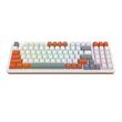 Tastatura gaming mecanica Redragon Gloria alba iluminare RGB 