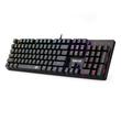 Tastatura gaming mecanica Redragon Sindri neagra iluminare Rainbow switch-uri rosii