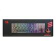 Tastatura gaming mecanica Redragon Sindri neagra iluminare Rainbow switch-uri rosii
