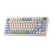 Tastatura gaming mecanica Bluetooth cu si fara fir Redragon Ucal Pro alba iluminare RGB