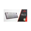 Tastatura gaming mecanica Bluetooth cu si fara fir Redragon Ucal Pro neagra cu gri degrade iluminare RGB
