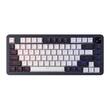 Tastatura gaming mecanica Bluetooth cu si fara fir Redragon Ucal Pro neagra cu alb iluminare RGB