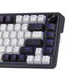 Tastatura gaming mecanica Bluetooth cu si fara fir Redragon Ucal Pro neagra cu alb iluminare RGB