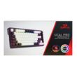 Tastatura gaming mecanica Bluetooth cu si fara fir Redragon Ucal Pro neagra cu alb iluminare RGB