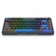 Tastatura gaming mecanica Bluetooth cu si fara fir Redragon Cyrus Pro neagra cu albastru iluminare RGB