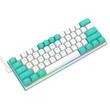 Tastatura gaming mecanica Redragon Fidd alba iluminare RGB