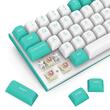 Tastatura gaming mecanica Redragon Fidd alba iluminare RGB