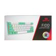 Tastatura gaming mecanica Redragon Fidd alba iluminare RGB