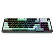 Tastatura gaming mecanica Redragon Eisa Magnetic neagra cu verde iluminare RGB