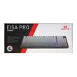 Tastatura gaming mecanica Bluetooth cu si fara fir Redragon Eisa Pro neagra gradient iluminare RGB