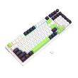 Tastatura gaming mecanica Bluetooth cu si fara fir Redragon Eisa Max alba cu verde iluminare RGB