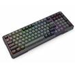 Tastatura gaming mecanica Bluetooth cu si fara fir Redragon Bragi Pro neagra cu gri