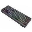 Tastatura gaming mecanica Bluetooth cu si fara fir Redragon Bragi Pro neagra cu gri