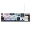 Tastatura gaming mecanica Redragon Wyvern alba cu albastru