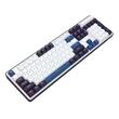 Tastatura gaming mecanica Redragon Wyvern alba cu albastru