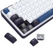 Tastatura gaming mecanica Redragon Wyvern alba cu albastru