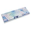 Tastatura gaming mecanica Bluetooth cu si fara fir Redragon Star Blade Pro alba