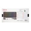 Tastatura gaming mecanica Bluetooth cu si fara fir Redragon Flekact Pro neagra iluminare RGB