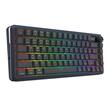 Tastatura gaming mecanica Bluetooth cu si fara fir Redragon Flekact Pro neagra iluminare RGB