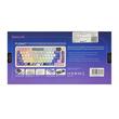 Tastatura gaming mecanica Bluetooth cu si fara fir Redragon Flekact Pro alba Anime iluminare RGB