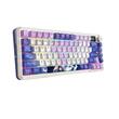 Tastatura gaming mecanica Bluetooth cu si fara fir Redragon Flekact Pro alba Anime iluminare RGB