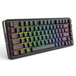 Tastatura gaming mecanica Bluetooth cu si fara fir Redragon Stormrazor Pro neagra iluminare RGB