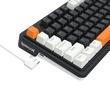 Tastatura gaming mecanica Redragon Landshaker neagra cu alb iluminare RGB