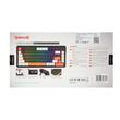 Tastatura gaming mecanica Redragon Landshaker neagra cu alb iluminare RGB
