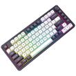 Tastatura gaming mecanica Bluetooth si cu fir Redragon Finke neagra cu alb iluminare RGB