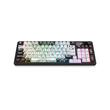 Tastatura gaming mecanica Bluetooth cu si fara fir Redragon Artemis Pro Anime neagra cu alb iluminare RGB