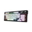 Tastatura gaming mecanica Bluetooth cu si fara fir Redragon Artemis Pro Anime neagra cu alb iluminare RGB