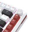 Tastatura gaming mecanica Redragon Stormhunter alba iluminare RGB