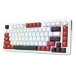 Tastatura gaming mecanica Redragon Stormhunter alba iluminare RGB