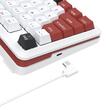 Tastatura gaming mecanica Redragon Stormhunter alba iluminare RGB
