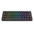 Tastatura gaming mecanica Redragon Ironguard neagra iluminare RGB switch-uri gri
