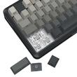 Tastatura gaming mecanica Bluetooth cu si fara fir Redragon Wildslash Pro neagra cu gri degrade iluminare RGB