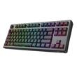 Tastatura gaming mecanica Bluetooth cu si fara fir Redragon Uranus 87 Pro neagra iluminare RGB